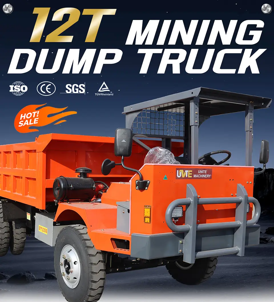 Underground mining dump trucks