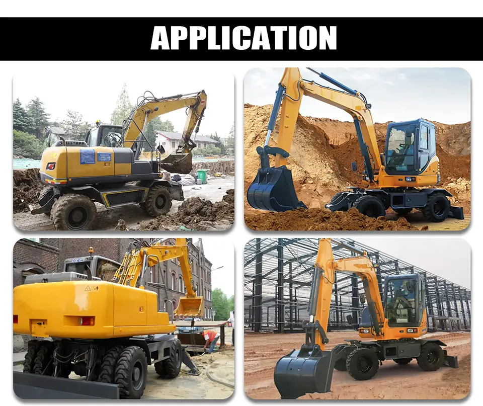 excavadora hidráulica